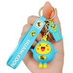 PVC Keychain Factory - OEM Wholesale Promotional Custom 3D Cute Hello Kitty Key Chain Big-Eared Dog Frog