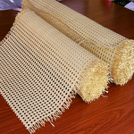 Rattan Cane Webbing Factory - OEM Factory High Quality Natural Mesh Woven Roll for Furniture