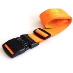 Luggage Strap Factory - OEM Cross Belt Packing Adjustable Travel Suitcase Nylon 3 Digits Password Lock
