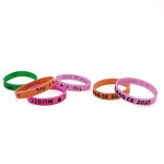 Silicone Rubber Bracelet Factory - OEM Custom High Quality for Promotion Gift and Events