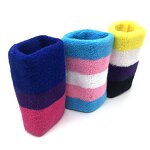 Sweatband Set Factory - OEM Private Label Gift Washable Cotton Wristband Country Flag Headband