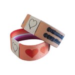 Polyester Bracelet Factory - OEM Cheap Custom Fashion Elastic Woven NFC Wristband