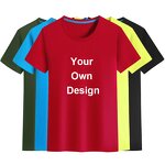 T-Shirt Factory - OEM Custom Logo Plain 100% Cotton Bulk Black O Neck Printing