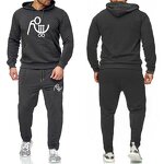 Hoodies Set Factory - OEM High Quality Custom Design Fleece Sports Jogging Two Piece