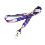 Custom Lanyards Factory - OEM Breakaway Sublimation Keychain With Logo Polyester