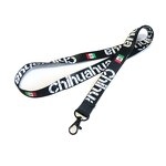 Nylon Lanyard Factory - OEM Cheap Custom Logo Polyester Neck Sublimation Printed Eco-friendly