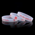 Silicone Bracelet Factory - OEM Personalized Elastic Promotional With Logo Customized Glow In Dark Rubber