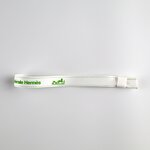 Event Wrist Bands Factory - OEM Custom Adjustable Eco Friendly Woven Fabric Lanyards Bracelet