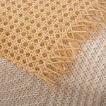 Rattan Webbing Factory - OEM Grid Rolls Premium Quality Natural Cane Webbing Weave Wholesale
