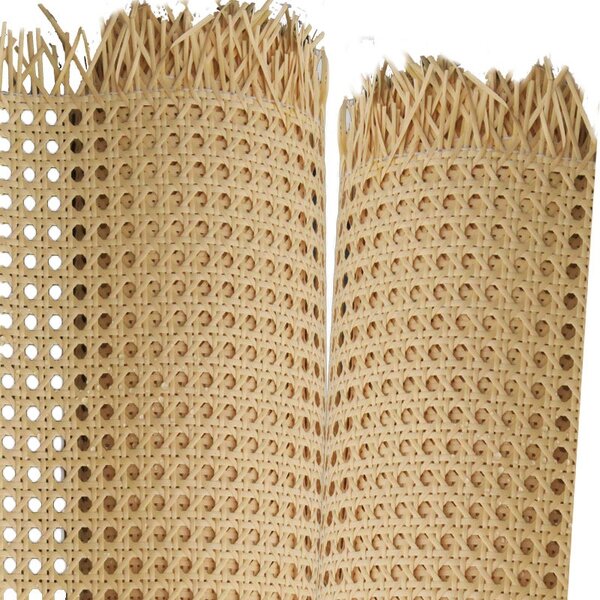 Rattan Webbing Factory - OEM Grid Rolls Premium Quality Natural Cane Webbing Weave Wholesale