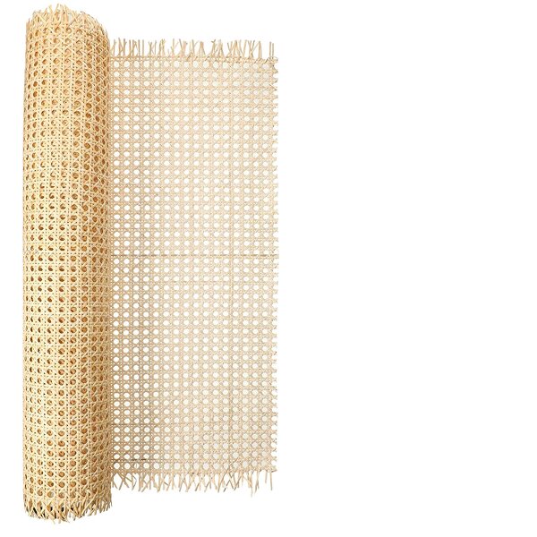 Rattan Webbing Factory - OEM Wholesale High Quality Furniture Open Mesh Bleached Rattan Cane Roll