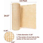 Rattan Cane Webbing Factory - OEM Wholesale Open Mesh Square Pattern Natural Jute Roll for Home Furniture