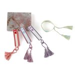 Braided Bracelets Factory - OEM High Quality Custom Name Bride Knitted Word Adjustable Woven Embroidery Tassel