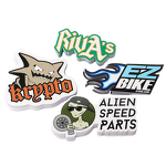 Lenticular Sticker Factory - OEM Custom Print Logo Die Cut Vinyl Packaging Labels Set Pack 100 Pcs