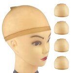 Wig Cap Factory - OEM New Sheer Stocking Cap Free Size Super Thin HD Custom Logo Super Strong Invisible