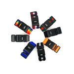 Luggage Strap Factory - OEM Cross Belt Packing Adjustable Travel Suitcase Nylon 3 Digits Password Lock