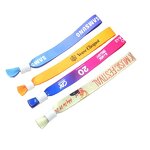 Fabric Wrist Band Factory - OEM Customised Festival Event Ribbon Holographic Vip Ticket No Minimum Order