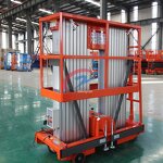 Lift Platform Manufacturer - CE 100-230kg Portable Manual Telescopic Aluminum Lift