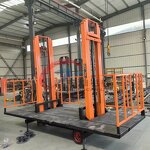 Masonry Lift Manufacturer - Aerial 4-8m Mobile Electric Hydraulic Scissor Lift