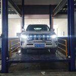 Car Lift Manufacturer - 1.2m Mid Rise Movable Scissor Hydraulic Car Lift