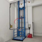 Cargo Elevator Manufacturer - CE 3-12m 1000kg Hydraulic Guide Rail Lift