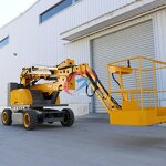 Boom Lift Manufacturer - Small Self-Propelled Articulating Telescopic Boom Lift