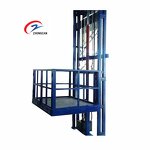 Cargo Elevator Manufacturer - Electric Single Guide Rail Vertical Hydraulic Lift