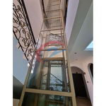 Home Elevator Manufacturer - Modern Small Glass Residential Villa Elevator