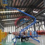 Boom Lift Manufacturer - Mobile Hydraulic Folding Crank Arm Aerial Platform