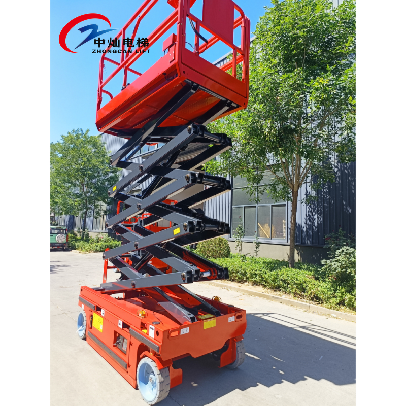 Scissor Lift Manufacturer - Factory Price 8-12m Hydraulic Self-Propelled Lift