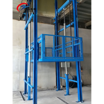 Freight Elevator Manufacturer - CE 4-8m Hydraulic/Electric Guide Rail Lift