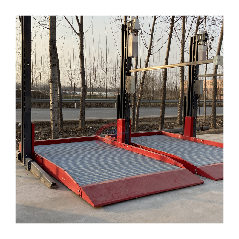 Car Parking Lift Manufacturer - Low Ceiling Double Deck Car Elevator System
