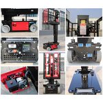 Man Lift Manufacturer - 3.6-8m Single Mast Telescopic Vertical Access Platform