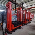 Masonry Lift Manufacturer - Aerial 4-8m Mobile Electric Hydraulic Scissor Lift