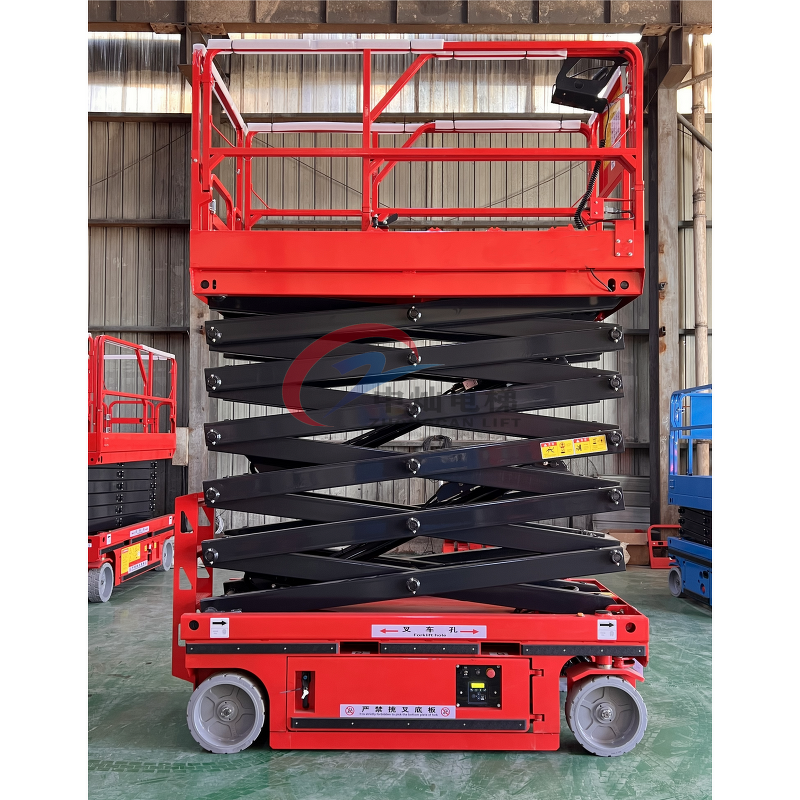 Scissor Lift Manufacturer - Hydraulic 12m Electric Self-Propelled Work Platform