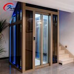 Home Elevator Manufacturer - Modern 3 Floor Gearless PVC Residential Elevator