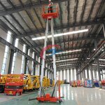 Mast Lift Manufacturer - Portable Vertical Hydraulic Aluminum Alloy Ladder Lift