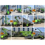 Boom Lift Manufacturer - 12m Mobile Hydraulic Self-Propelled Aerial Arm Lift