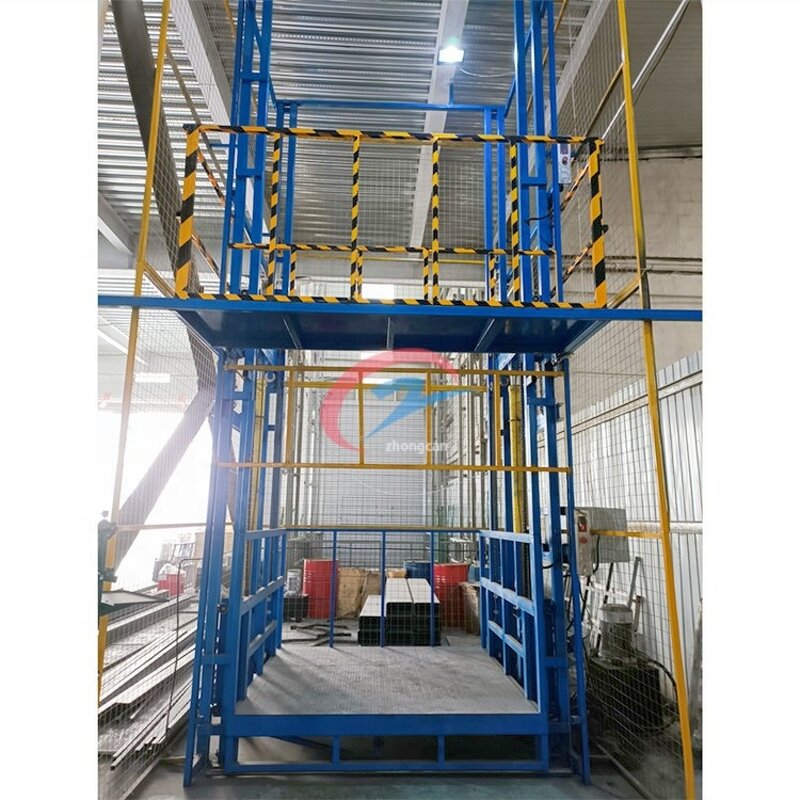Goods Lift Manufacturer - 10m 1000-5000kg Wall Mounted Hydraulic Freight Elevator