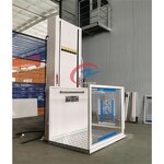 Wheelchair Lift Manufacturer - Small Home Half-Enclosed Vertical Platform Lift