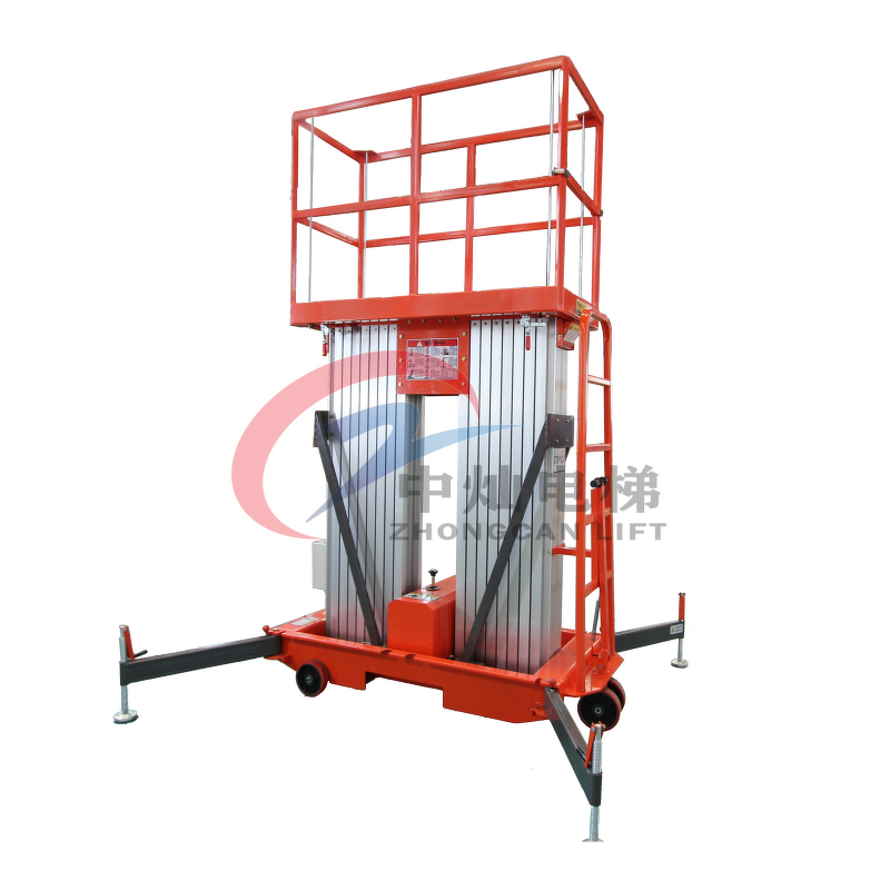Mast Lift Manufacturer - 2-18m Mobile Electric Aluminum Alloy Vertical Lift