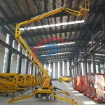 Boom Lift Manufacturer - Mobile Hydraulic Folding Crank Arm Aerial Platform