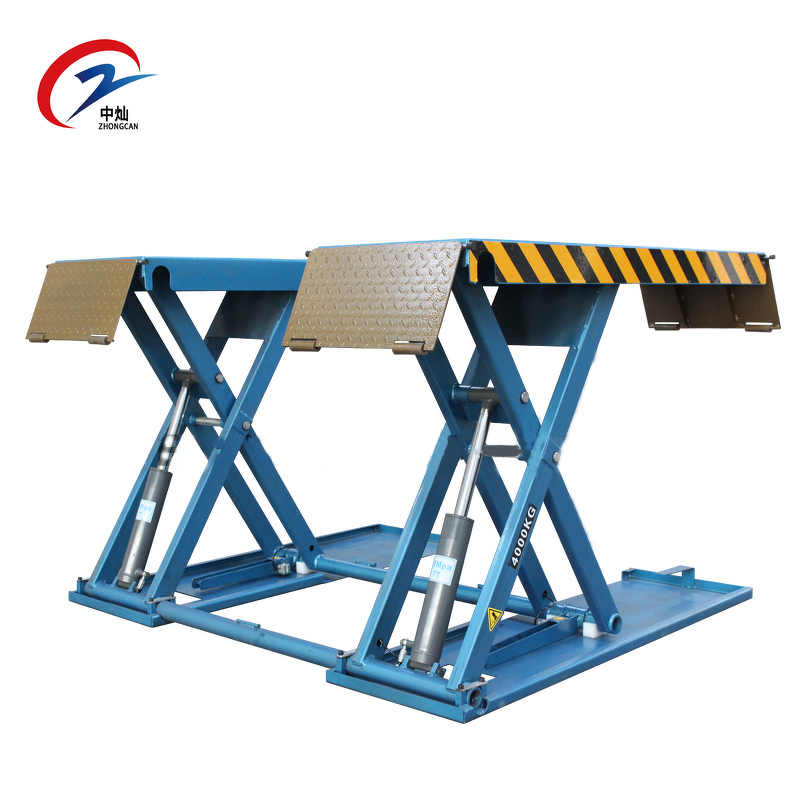 Car Hoist Manufacturer - Underground Hydraulic Full Rise Scissor Floor Lift