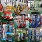 Mast Lift Manufacturer - 4-18m Vertical Double Mast Aluminum Alloy Lift