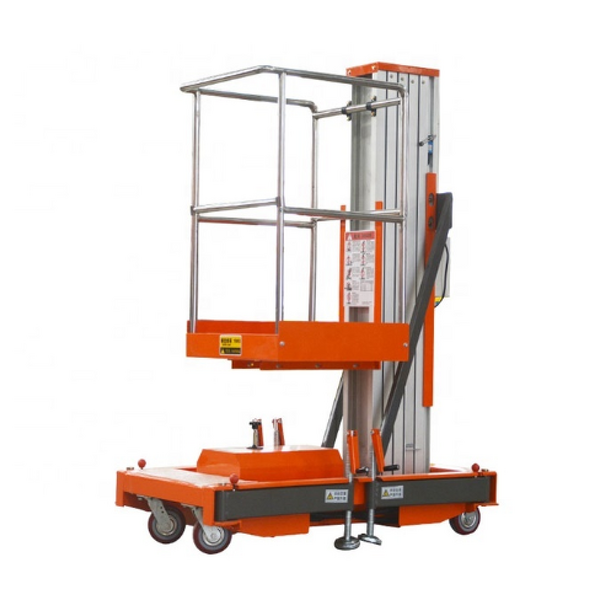 Mast Lift Manufacturer - Single Mast Vertical Hydraulic Aerial Work Platform