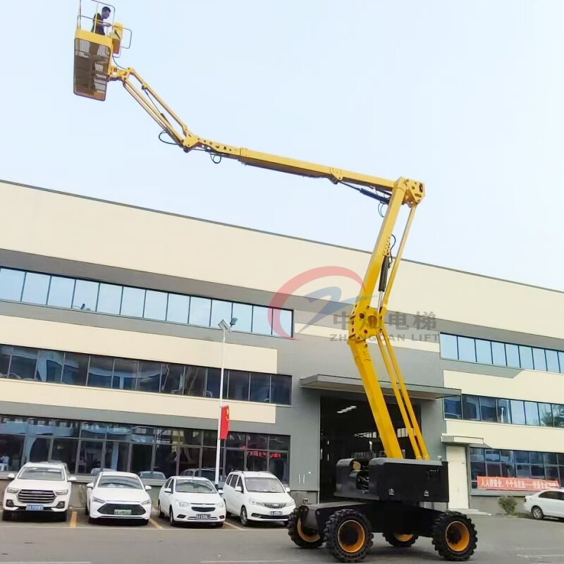 Boom Lift Manufacturer - Small Self-Propelled Articulating Telescopic Boom Lift
