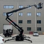 Boom Lift Manufacturer - Electric/Diesel Engine 16m Tracked Spider Boom Lift