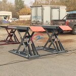 Car Lift Manufacturer - Ultra-Thin Small Mid Rise Portable Scissor Car Lift