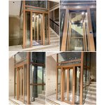 Home Elevator Manufacturer - Modern 3 Floor Gearless PVC Residential Elevator