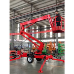 Boom Lift Manufacturer - 16-18m Towable Trailer Mounted Cherry Picker Lift
